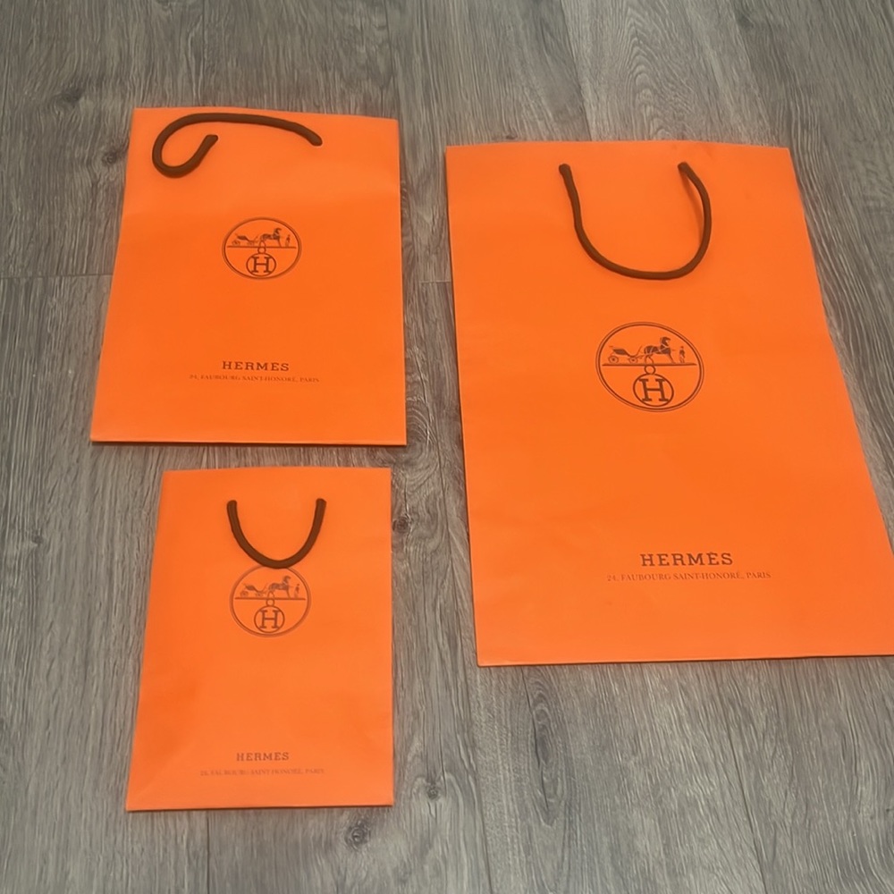 Hermes shopping bags